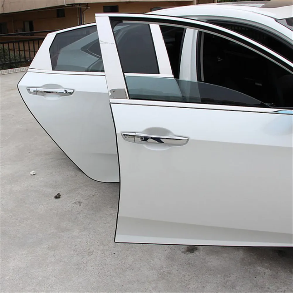 2/5/10M Car Door Protector Rubber Edge Protective Strips Side Doors Moldings Adhesive Scratch Protector For Cars Auto Protection