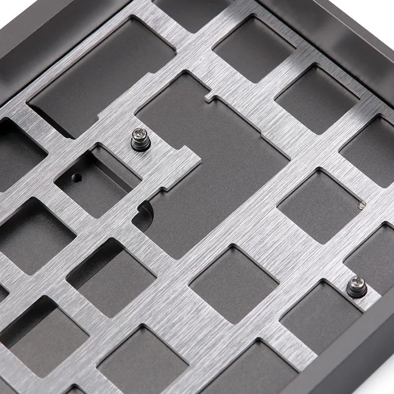 67/68 Key Mechanical Keyboard CNC Aluminum Plate 65% Layout Positioning Plate Compatible Tada68 KBD65  DZ65 RGB TOFU65