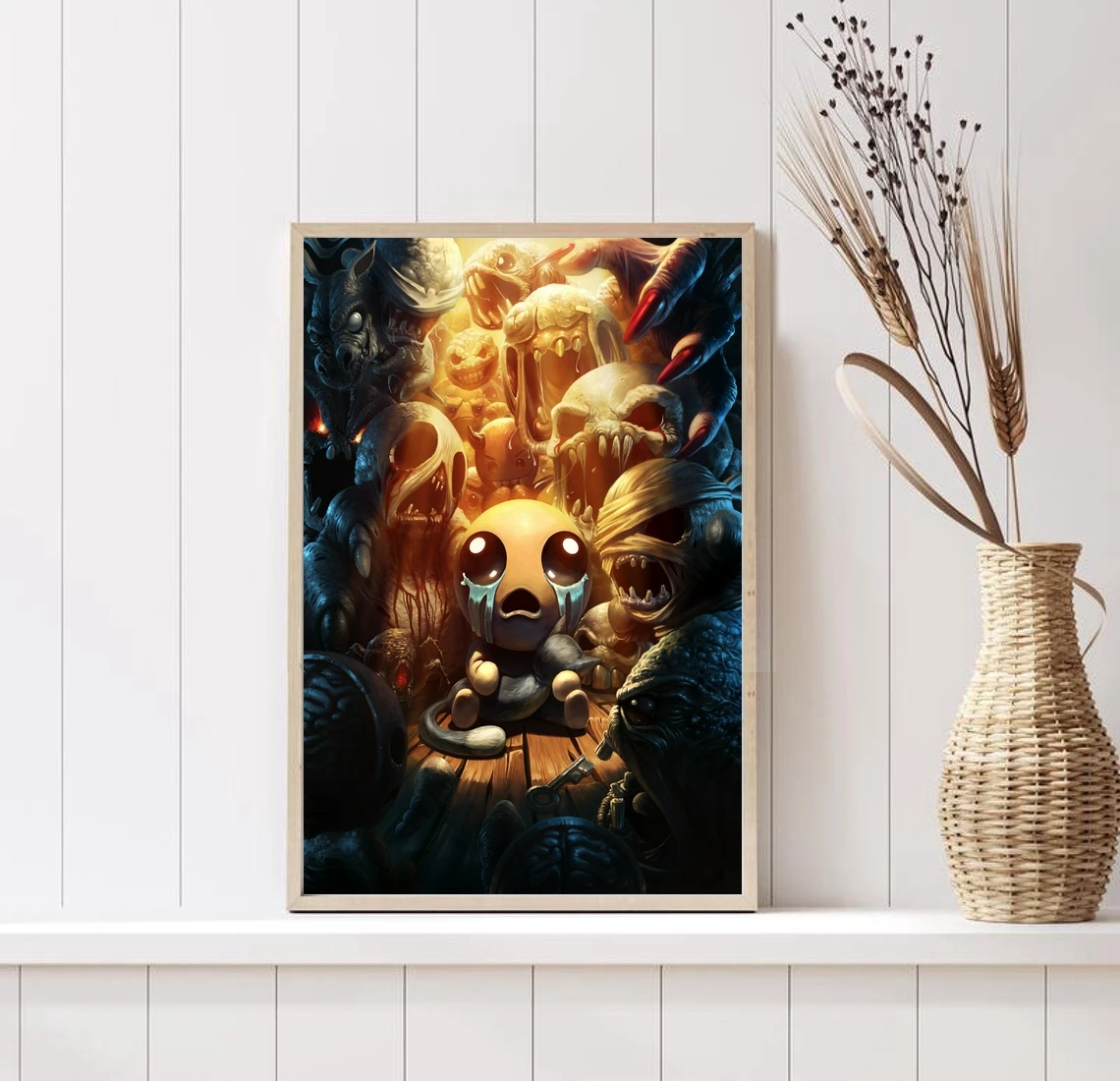 ملصق لعبة تجليد إسحاق ولادة جديدة لتزيين المنزل طلاء جدران (بدون إطار) #1