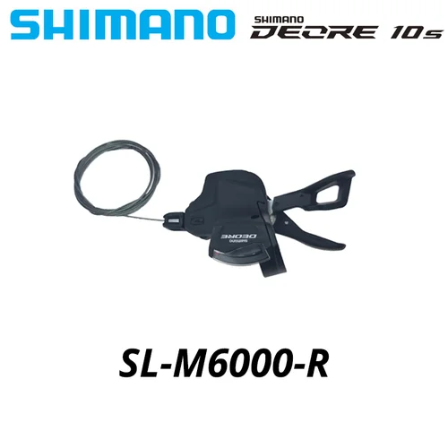 Imagen 2 del producto Shimano Deore M6000 1x10S MTB bicicleta desviadores grupo SL-M6000 palanca de cambios derecha RD-M6000 interruptor trasero de bicicleta Original