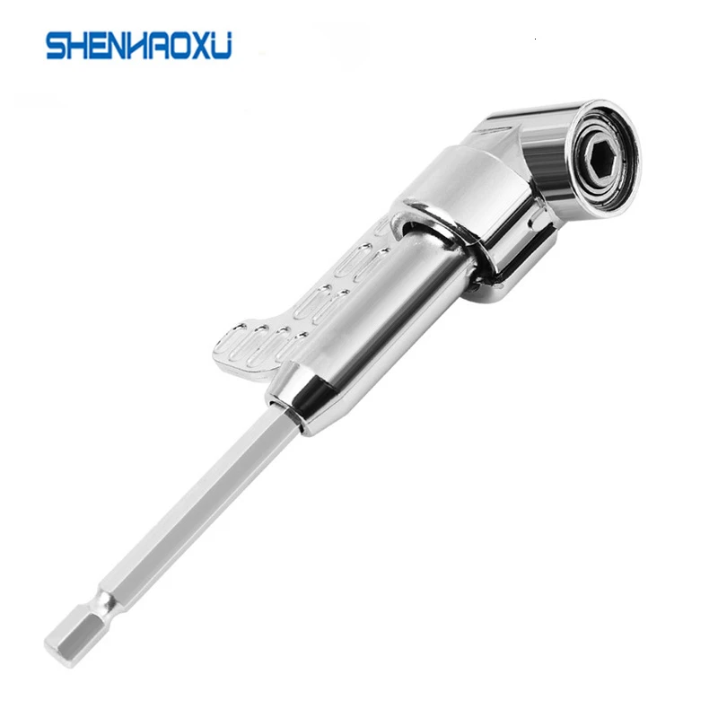 

Drill Bit 6.35MM Hex Shank Tool Accessories 105 Degree Corner With Handle Electric Screwdriver Angle Head Extension Hand Tool