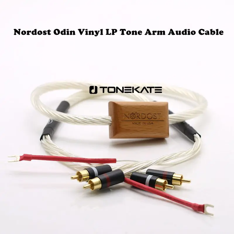 Nordost Odin2 Sterling Silver HiFi Vinyl LP Tone Arm Audio Signal Cable Phono Line