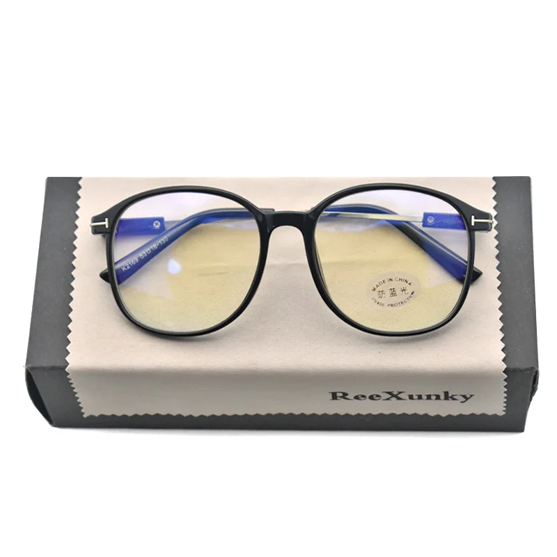 

New Unisex Anti Blue Rays Computer Glasses Womens Vintage Oversized Gaming Glasses Men Anti Eye Eyestrain Light Blocking Eyewear