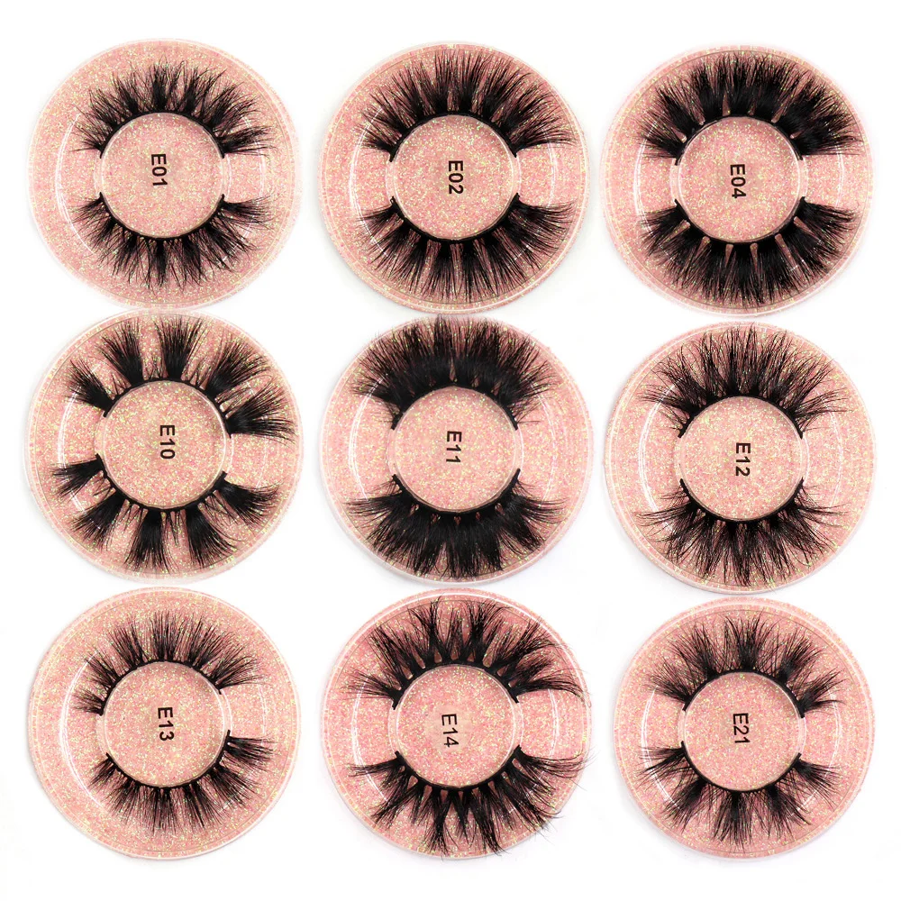 

AMAOLASH 50 Pairs/Lot Eyelashes 3D Mink Lashes Cruelty Free Lashes Natural Long Thick False Eyelashes Makeup Eyelash Extension