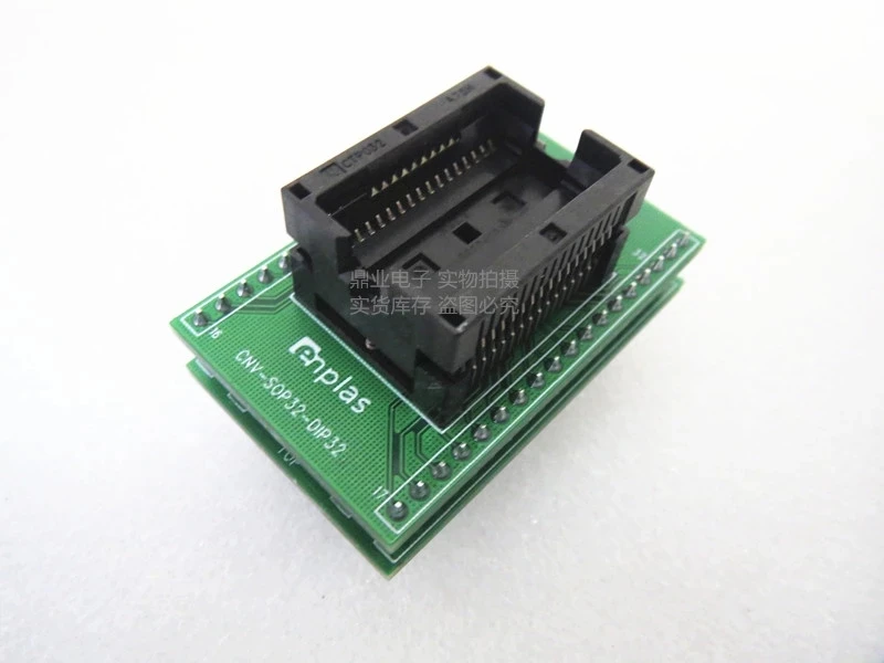 

Original TI IC Test Seat SOP32/DIP SOIC32 Burning Programm 450MIL RAM Socket Adapte