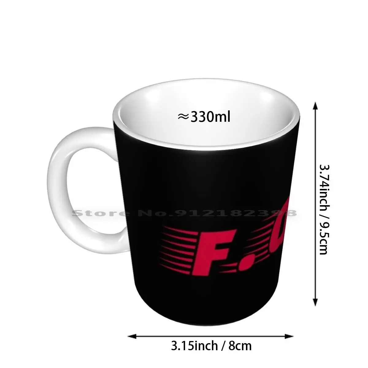 Fabio 20 Original Ceramic Mugs Coffee Cups Milk Tea Mug Grand Prix Motocross Motorcycle Race Racing Quartararo Bike Facemask 20