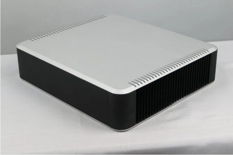 

RD09 Full aluminum amplifier chassis/Pre-amp chassis/DAC chassis Enclosure with heatsink on both sides