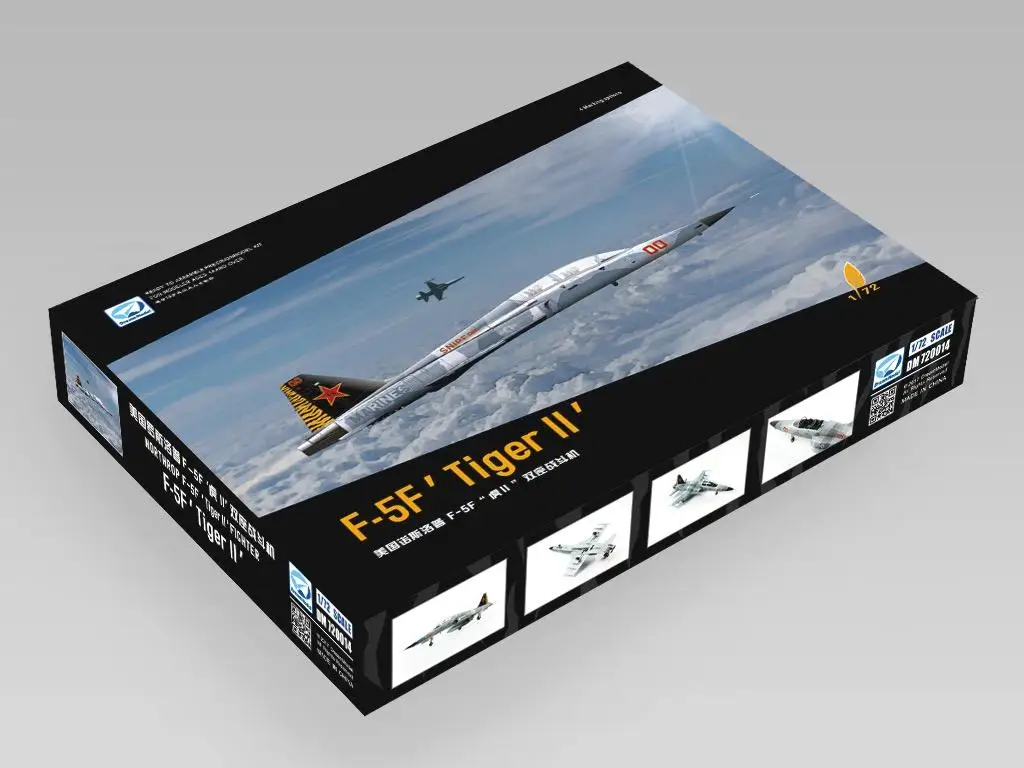 

Dream Model 1/72 Scale F-5F Tiger II Model Kit DM720014