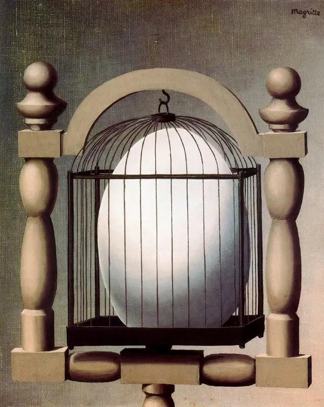 

Oil Painting,100% handmade Oil Painting Reproduction on linen canvas,Elective affinities 1933 By Rene Magritte High quality