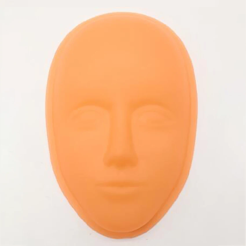 Pele falsa do treinamento da tatuagem dos lábios do olho facial profissional da pele da prática da tatuagem do silicone 5d, pele prática da sobrancelha da composição da beleza