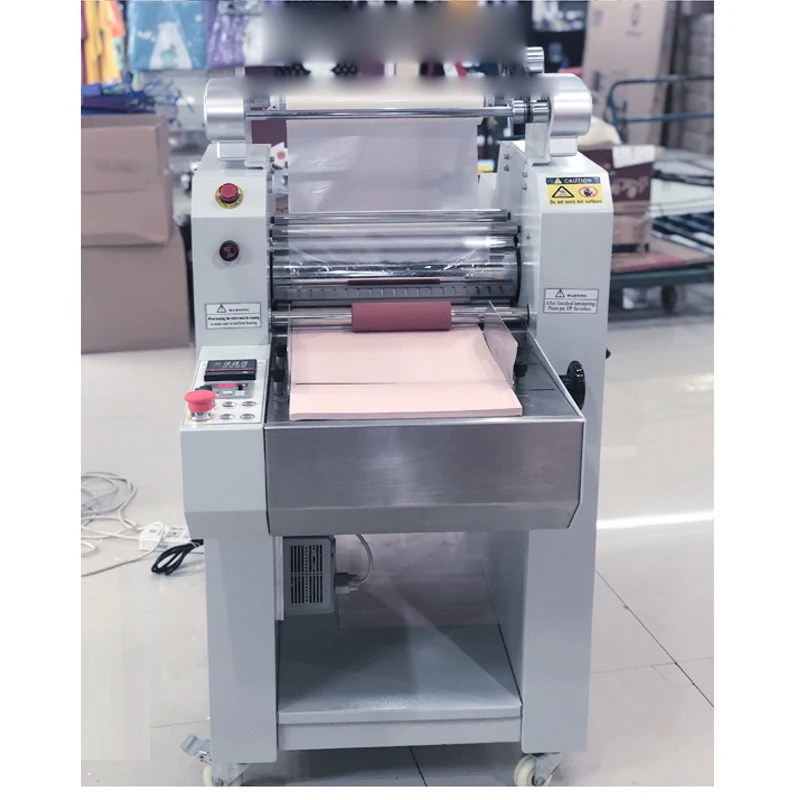 Fully automatic laminating machine, trimming silicone oil heat laminating machine, cold laminating machine, photo cutting