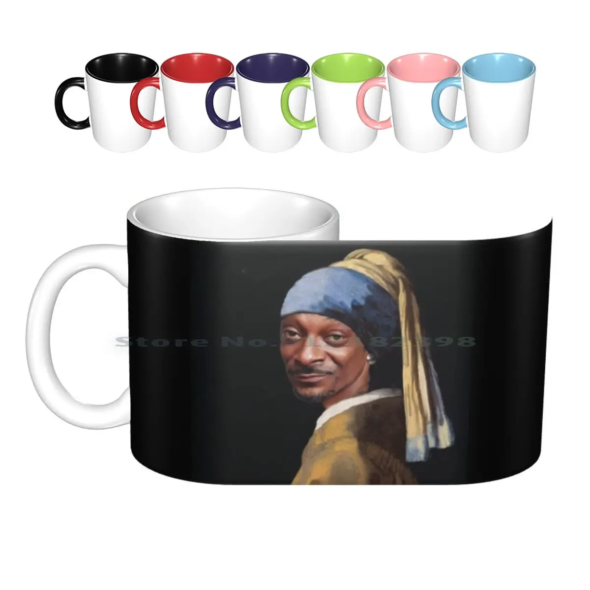 , Snoop , Dog , Rapper With A Pearl Earring , Girl With A Pearl Earring , Johannes Vermeer , Famous Painting , Masterpiece