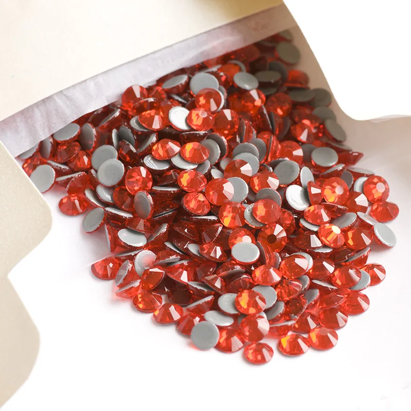 YANRUO 2058HF Hotfix Strass-Kristall-Aufkleber, thermoklebende Steine zur Kleidungsdekoration – Detail 11