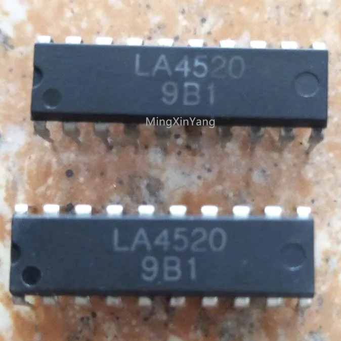 2 pces la4520 dip-20 circuito integrado ic chip