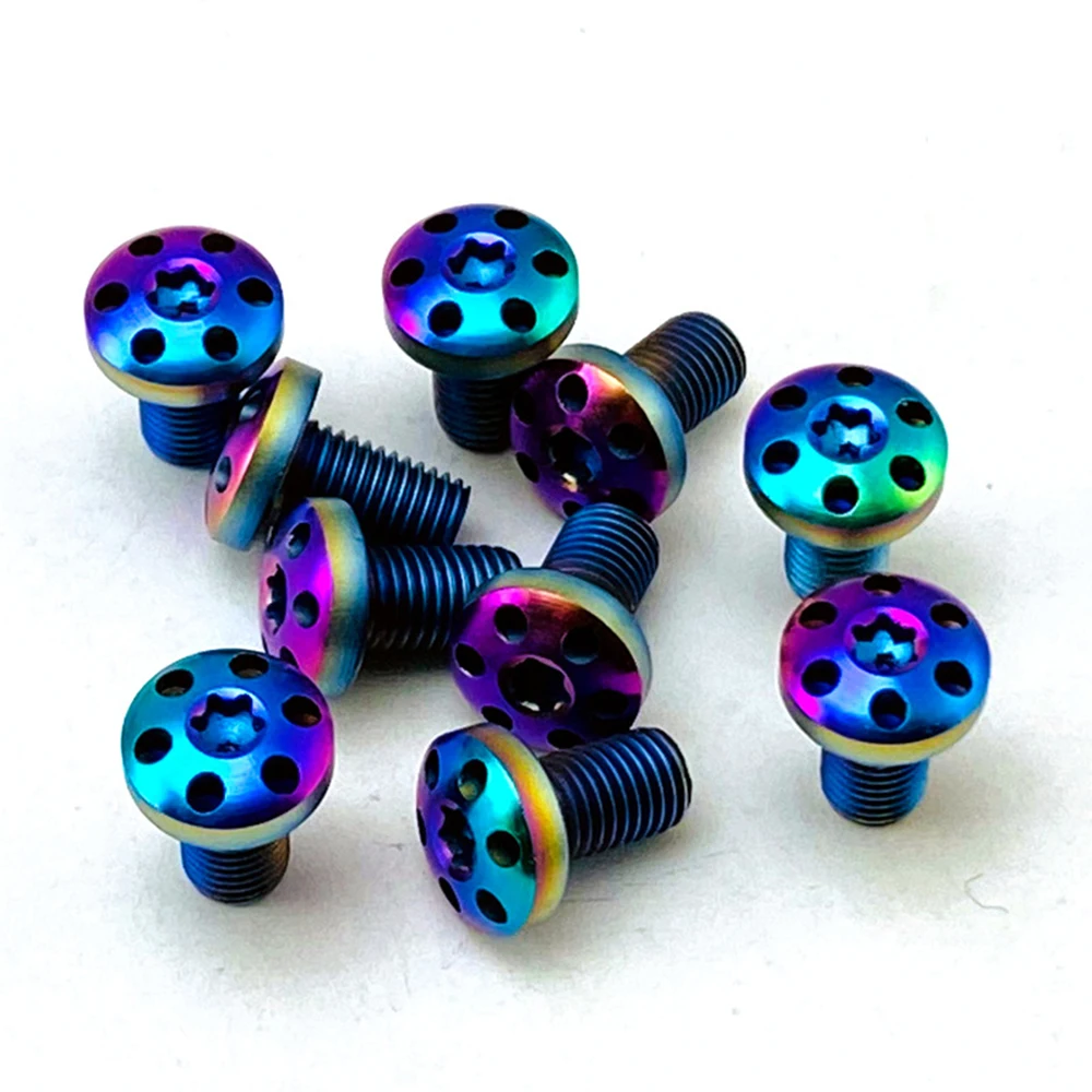 4 Pieces Tactical Customization 1911 Grips Screw Stainless Steel CNC Numerical Control Production Color T8 Torx Screw 1911 Screw