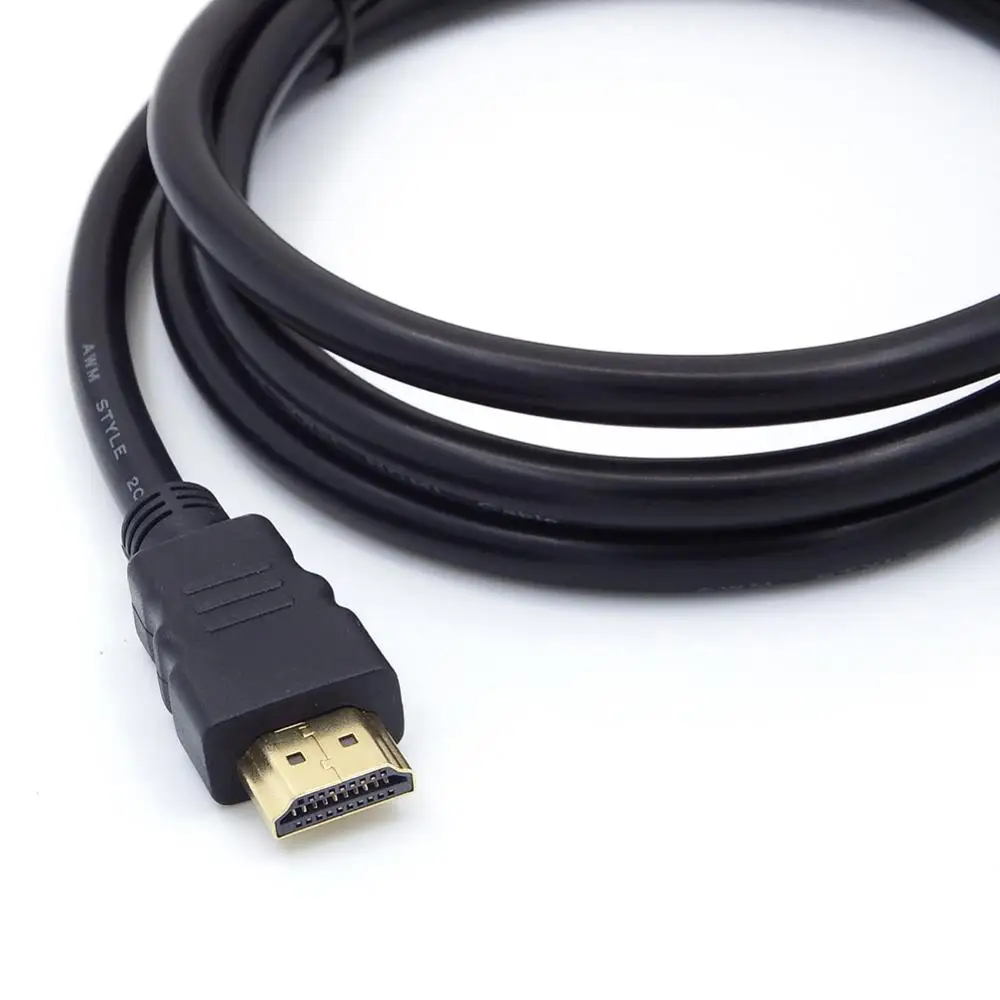 Cable adaptador de conector macho compuesto compatible con DOONJIEY macho a 3 RCA AV