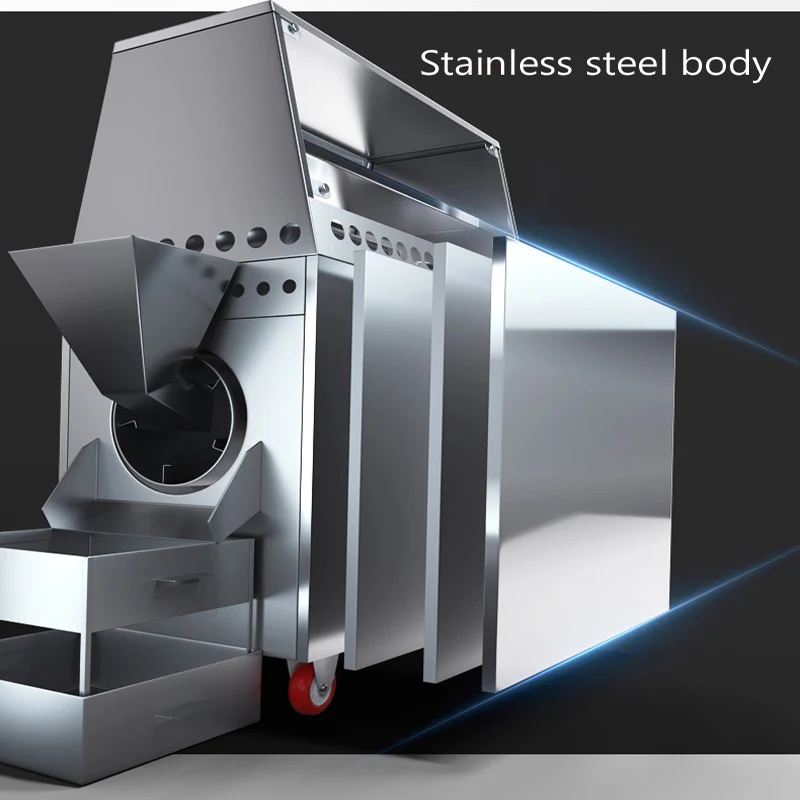 Commercial Peanut Walnut Roasting Machine Frying Fried Chestnuts Nuts Machine