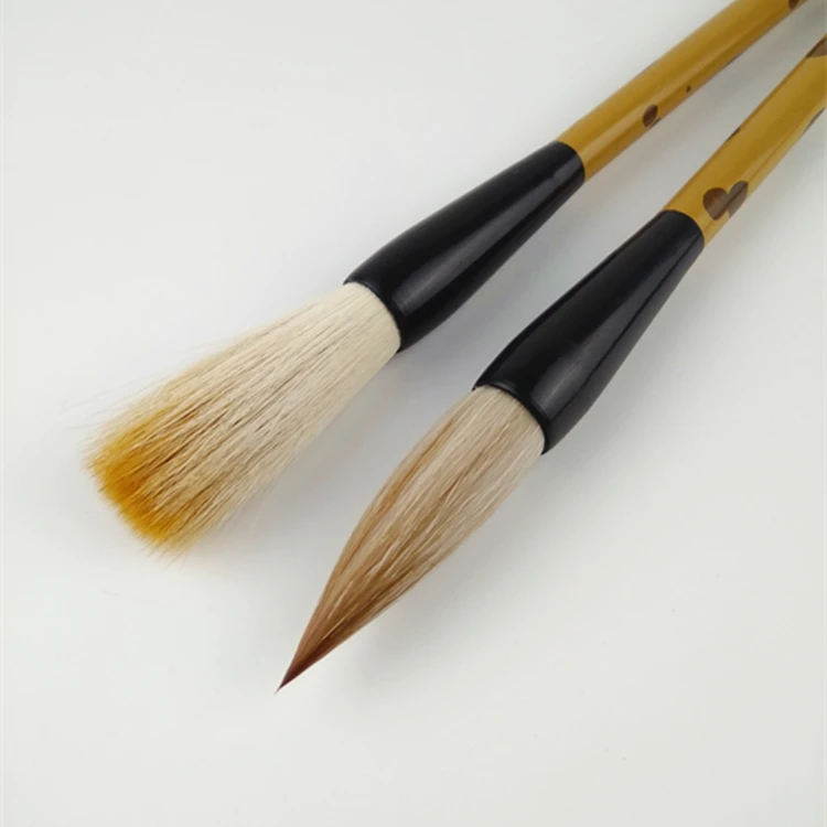 

1 piece,Chinese Calligraphy Sumi-e Brush Jian Hao Woolen Weasel Hair Chinese Painting Brush Pen Ink Brush Tinta China Caligrafia