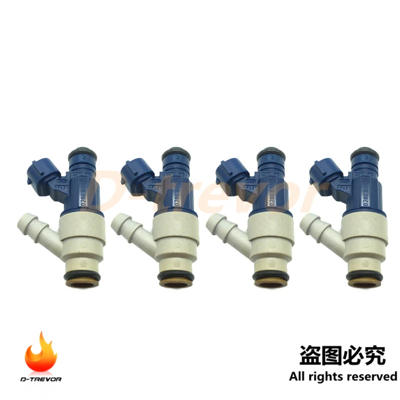 

4Pcs 0280155995 Fuel Injectors For VW BEETLE GOLF JETTA 2.0L