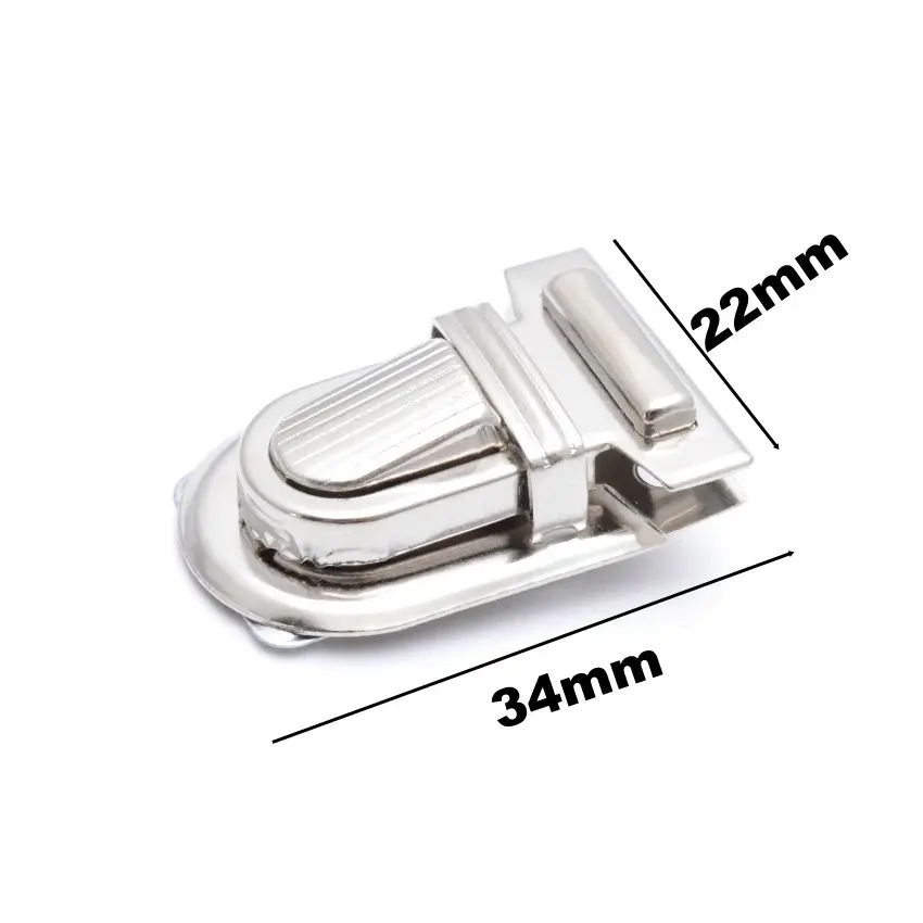 

Free Shipping-10 Sets Silver Tone Handbag Bag Accessories Purse Snap Clasps/ Closure Lock 30x22mm J1819