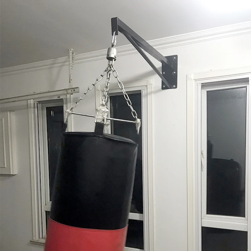 Fitness Punching Bag Holder, Heavy Duty Wall-mounted Sandbag Frame for Home Gym, Boxing Bag Hanging Bracket, Equipment  200kg