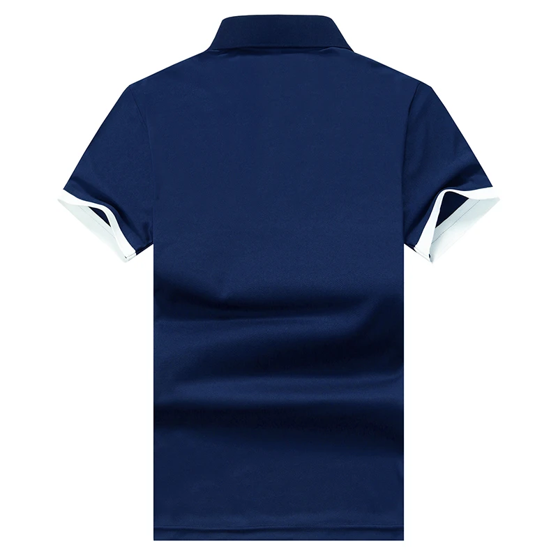 polo shirt men summer New Solid color men short sleeve polo shirt casual mens synthetic fiber embroidery Business mens top 633