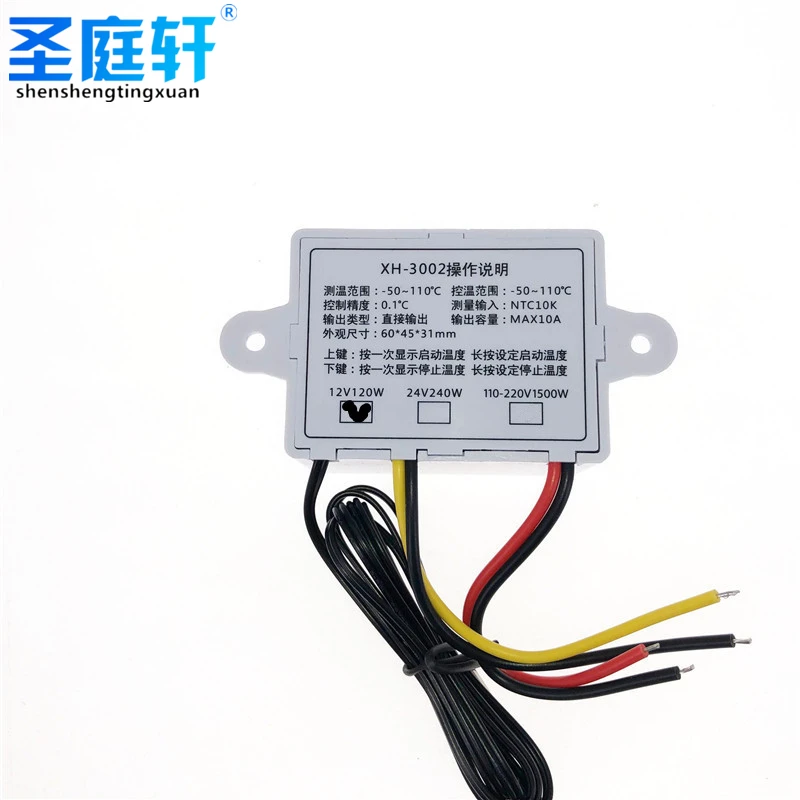 HX-W3002 12V 24V 110V 220V Professional  Digital LED Temperature Controller 10A Thermostat Regulator Digital Control Temperature