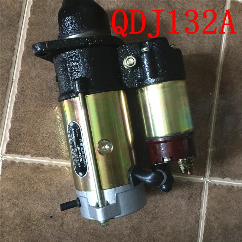 ORIGINAL  Laidong ENGINE LL380 LL380B L380-12300J QDJ132A 12V 2.5KW Starter