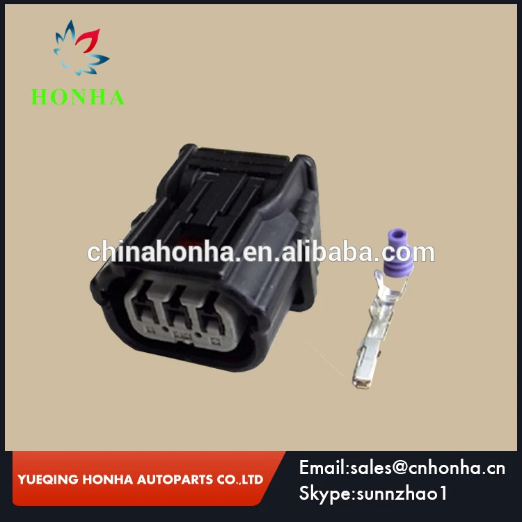 

50 pcs 6189-7037 6188-4775 Sumitomo 3 pin black female or male waterproof car electrical connector