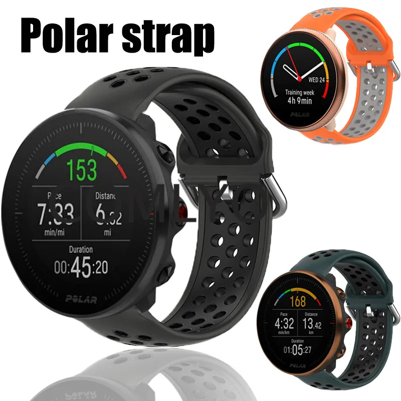 Wrist Band Strap For Polar Vantage M M2 GRIT X PRO Strap Smart Watch Band Silicone Bracelet Replacement Belt