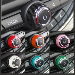 Auto Radio Adjusting Knob Decorative Shell For MINI COOPER F54 F55 F56 Car Stickers Accessories Interior Modification Styling