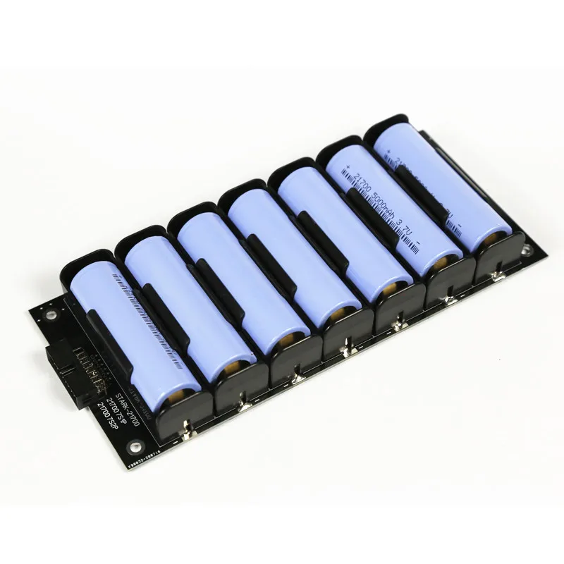 7S Power Wall 29.4v 21700 Battery Holder 20A 40A 60A BMS Battery pack Balancer PCM PCB Battery Case for Ebike Battery