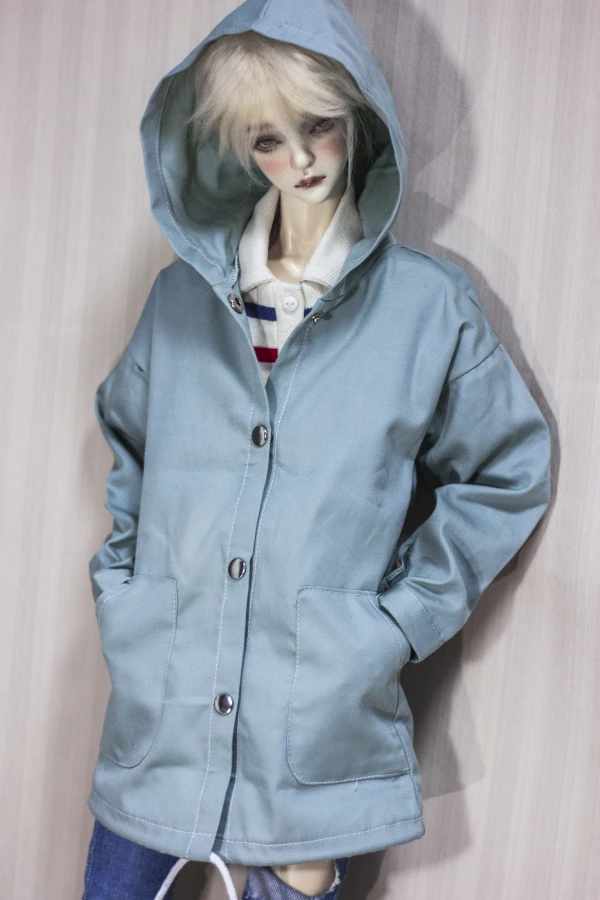 1/4 1/3 Bilancia BJD Accessori Vestiti per le bambole Casual Giacca con cappuccio Cappotto per BJD/SD MSD SD13 SD17 SSDF Zio.Bambola non inclusa C841