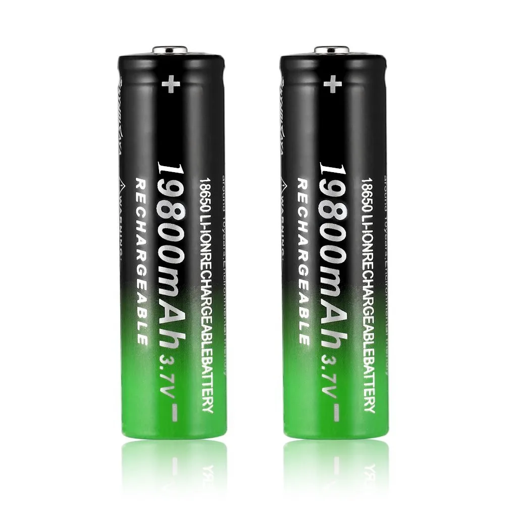 Nuova batteria 18650 3,7V 19800 mAh batera ricaricabile de li-ion para linterna LED Caliente Nueva de Alta Calidad