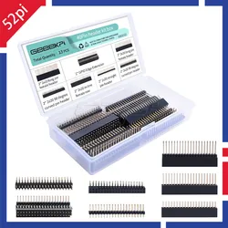 52Pi 13pcs Raspberry Pi GPIO Header GPIO Edge Extension Single Row Female Connector Strip For 40Pin Tinker board Jetson Nano