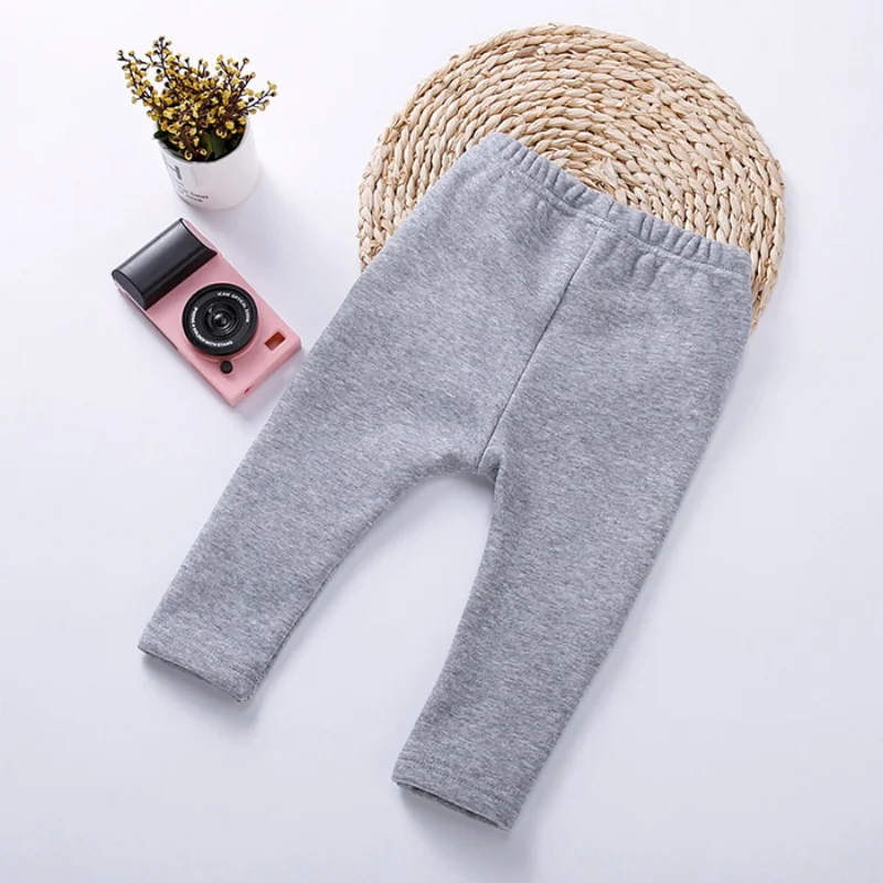 Neugeborenen Winter Hosen Infant Baby Mädchen Leggings Baumwolle Fleece Hosen Mädchen Jungen Thermische Leggings Kinder Baby Kleidung