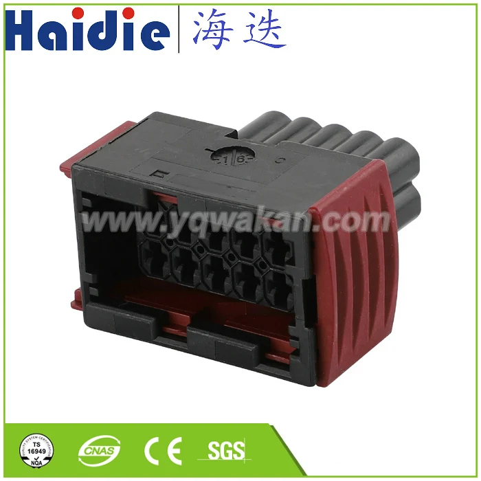 

50/100sets/lot 10 way female waterproof automotive electrical connector for wire harness with terminals and seals 1-967240-1