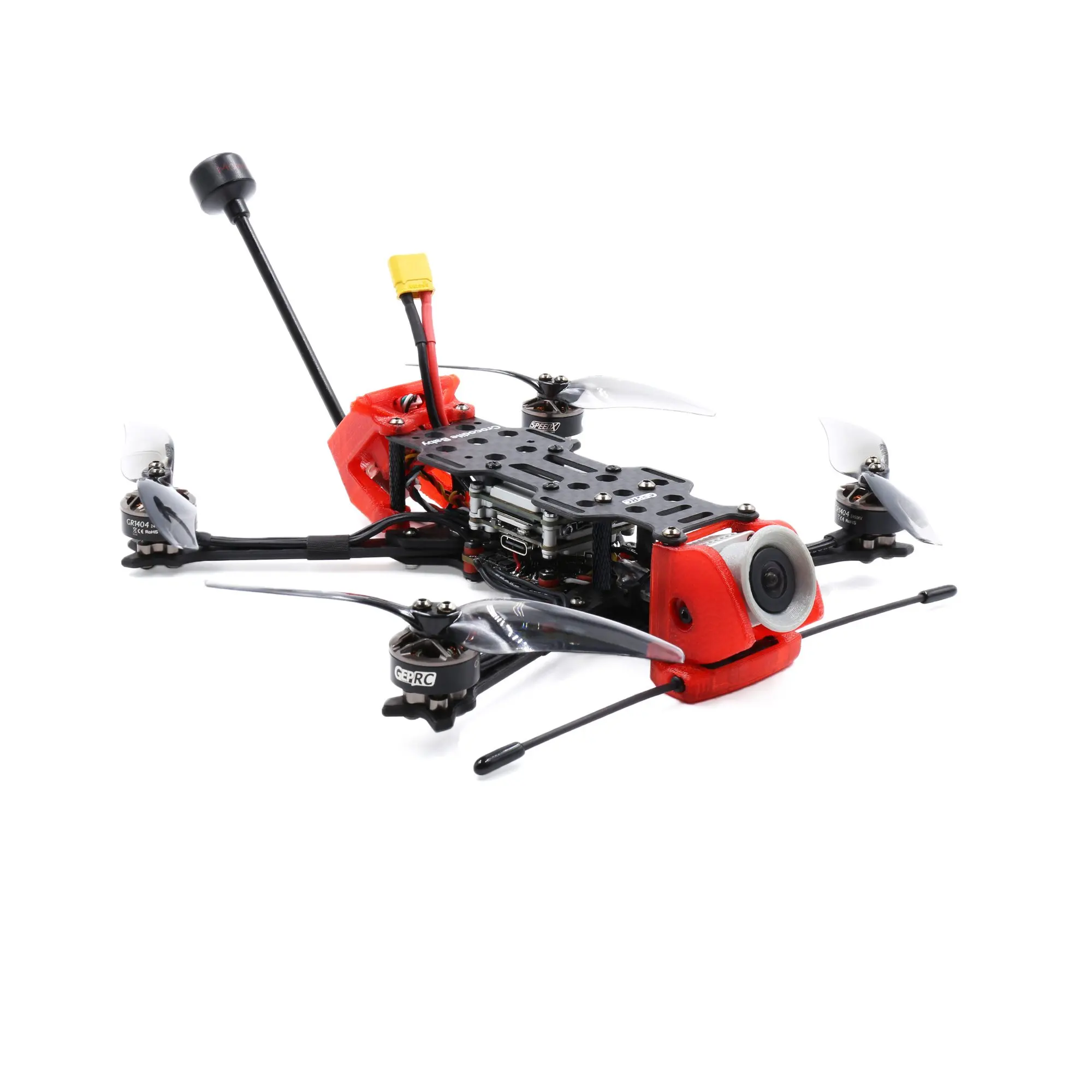 

GEPRC Crocodile Baby 4 HD Polar GEP-20A-F4 Caddx Vista Nebula V2 BN228 GR1404 2750KV 4S 4inch FPV Micro Long Range LR4 Drone