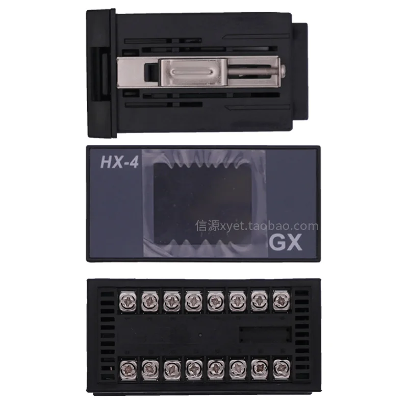 2-channel Temperature Display, 2 loop Industrial Inspection Instrument PT100 Resistência térmica Entrada