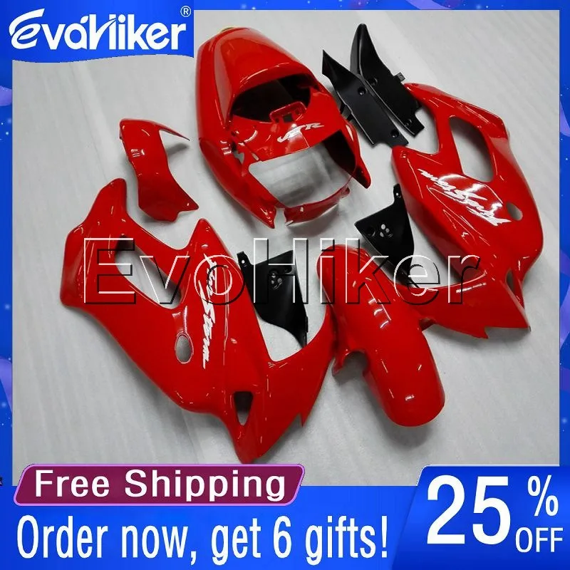 

Custom motorcycle fairing for VFR 1000F 1997 1998 1999 2000 2001 2002 2003 2004 2005 ABS plastic motor panels kit red