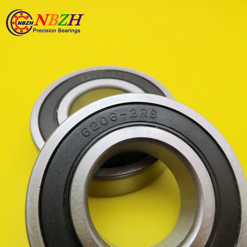 

Free Shipping NBZH Bearing4pcs Free Shipping Double Rubber Sealing Cover Deep Groove Ball Bearing 6206-2RS 30*62*16 Mm