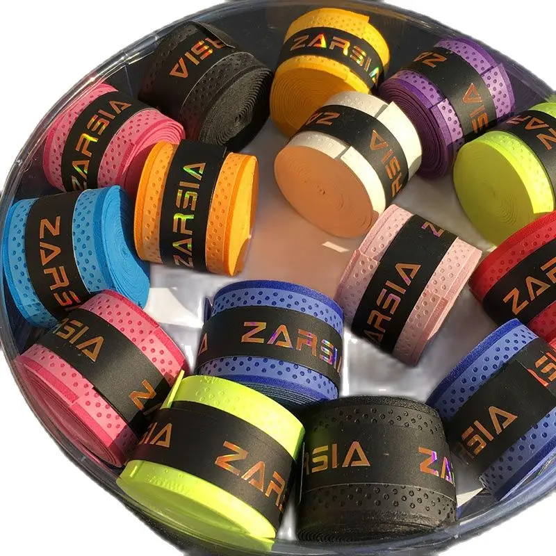 5 pezzi ZARSIA Dry feel racchetta da Tennis overgrip punto di pressione racchette da badminton tipo sottile Over grip