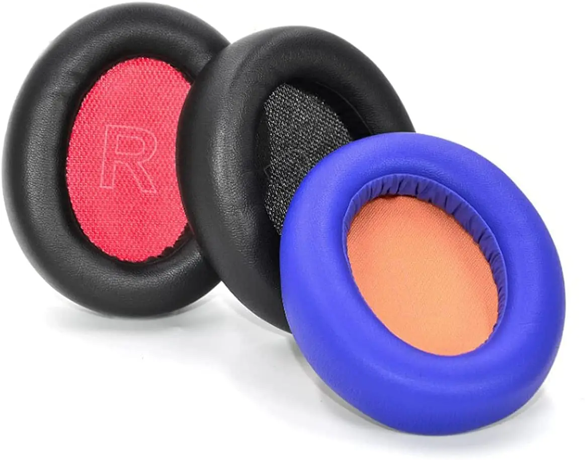وسائد أذن بديلة لسماعات Anker Soundcore Life Q10 / Q10 BT مع جلد بروتين ناعم وإسفنجة ذاكرة