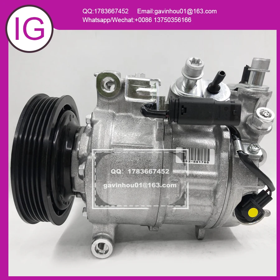 For Brand New Auto AC A/C Mercedes-Benz Compressor B200A180 A0038304360 6PK 113MM for Car Mercedes Benz