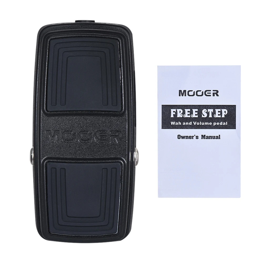 MOOER FREE STEP Wah & Volume Guitar Effect Pedal Pressure Sensing Switch True Bypass Full Metal Shell