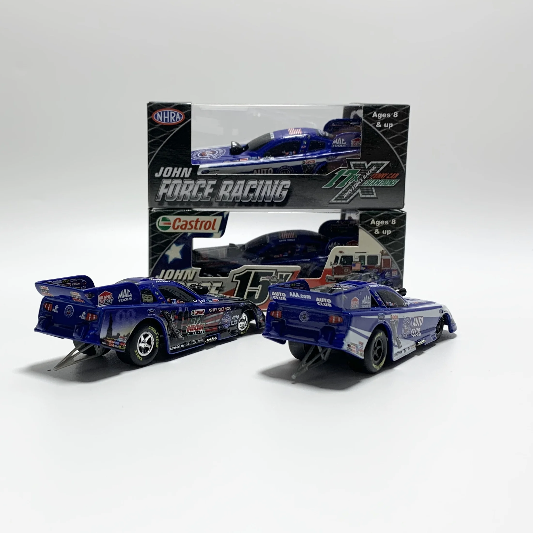 SALE  ACTION 1:64 JOHN FORCE RACING AUTO CLUB Funny Car champions  collection of die-cast alloy car models toys