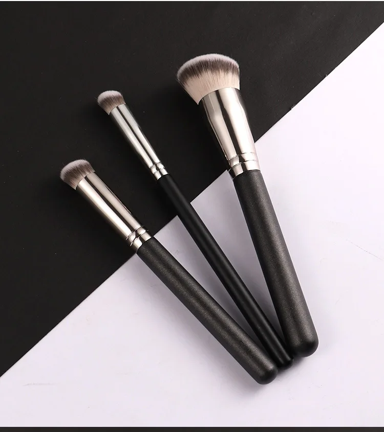 2pcs/set Angled Foundation Makeup brushes M170 270s Magic Liquid Foundation Cream small concealer Make up brush Beauty Tools