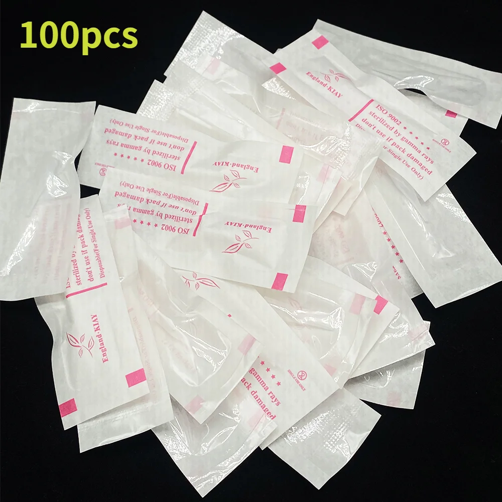 

100Pcs 1RL Tattoo Tips Eyebrow Needles Caps Nozzle for Permanent Makeup Eyebrow Lip Giant Sun Machine Sunshine Tattoo Machine