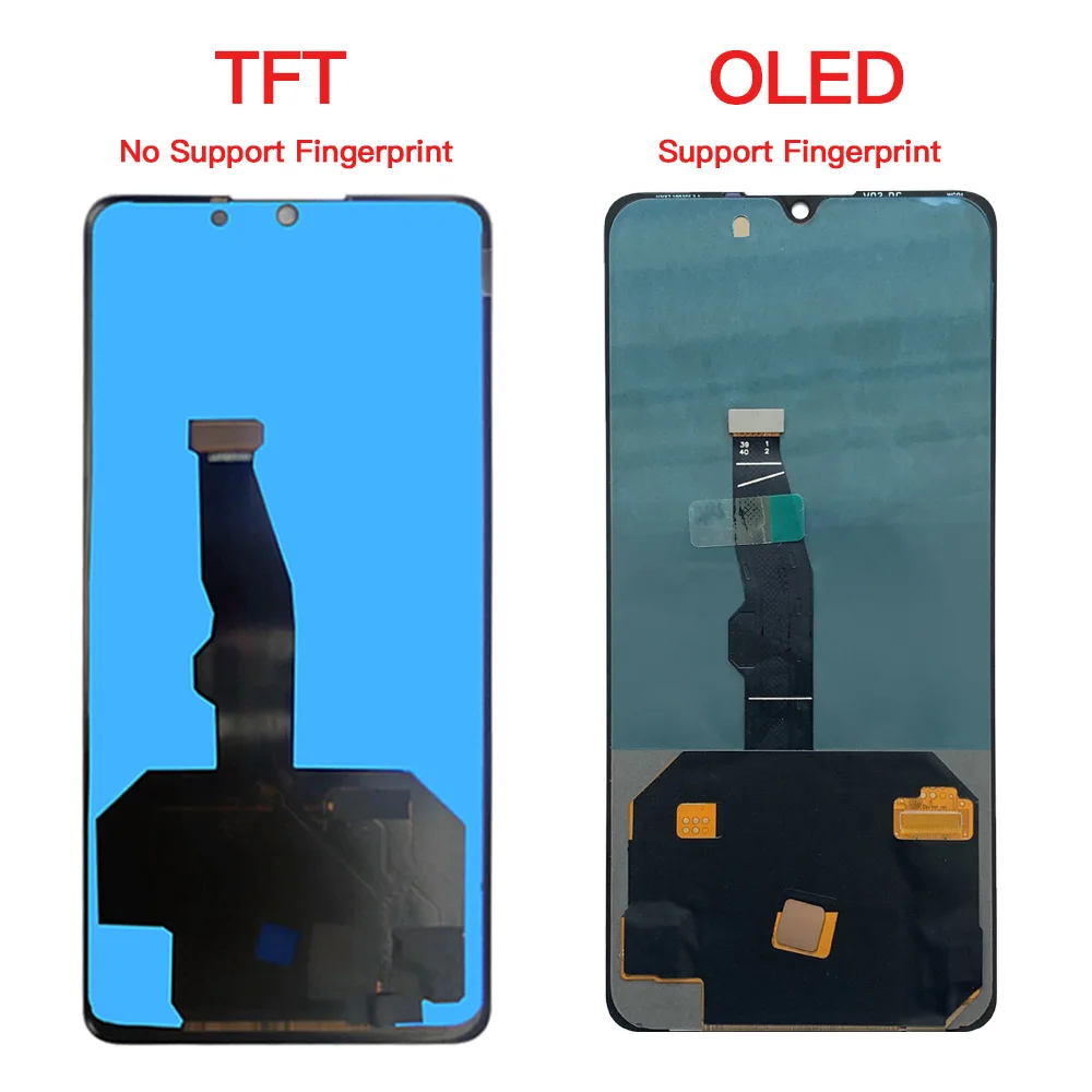 Original Display For Huawei P30 ELE-L29 LCD Display Touch Screen Digitizer Assembly with Frame LCD For Huawei P 30 Screen 6.1\