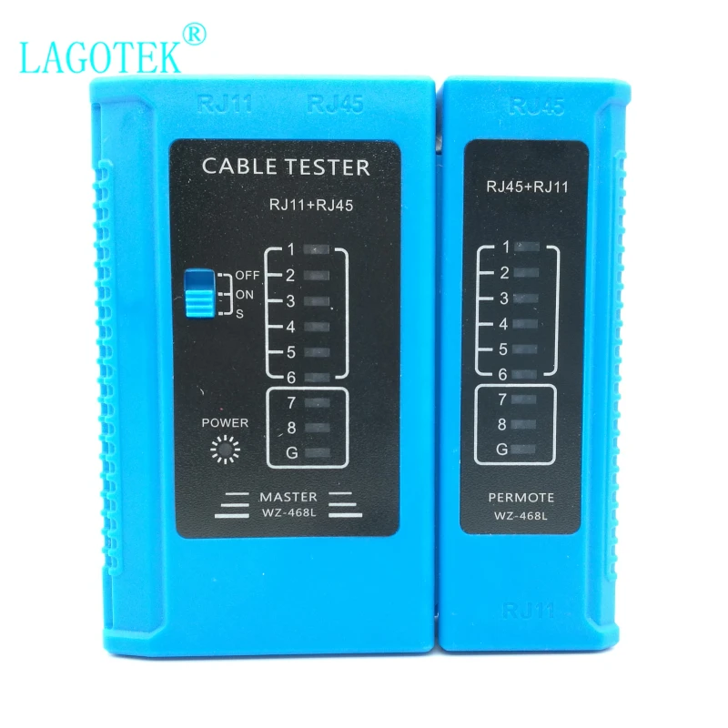 Hoge Kwaliteit Rj45 Rj11 Cat5e Cat6 Draagbare Lan Netwerk Reparatie Kit Utp Kabel Tester En Tang Crimp Crimper Plug Klem Pc